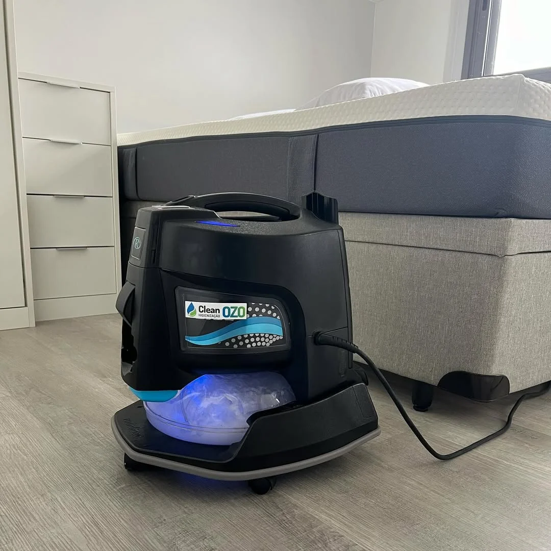 Equipamento de higienização Clean Ozo em quarto de São Paulo